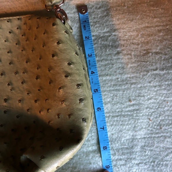 Green Ostrich Handbag - Picture 6 of 11